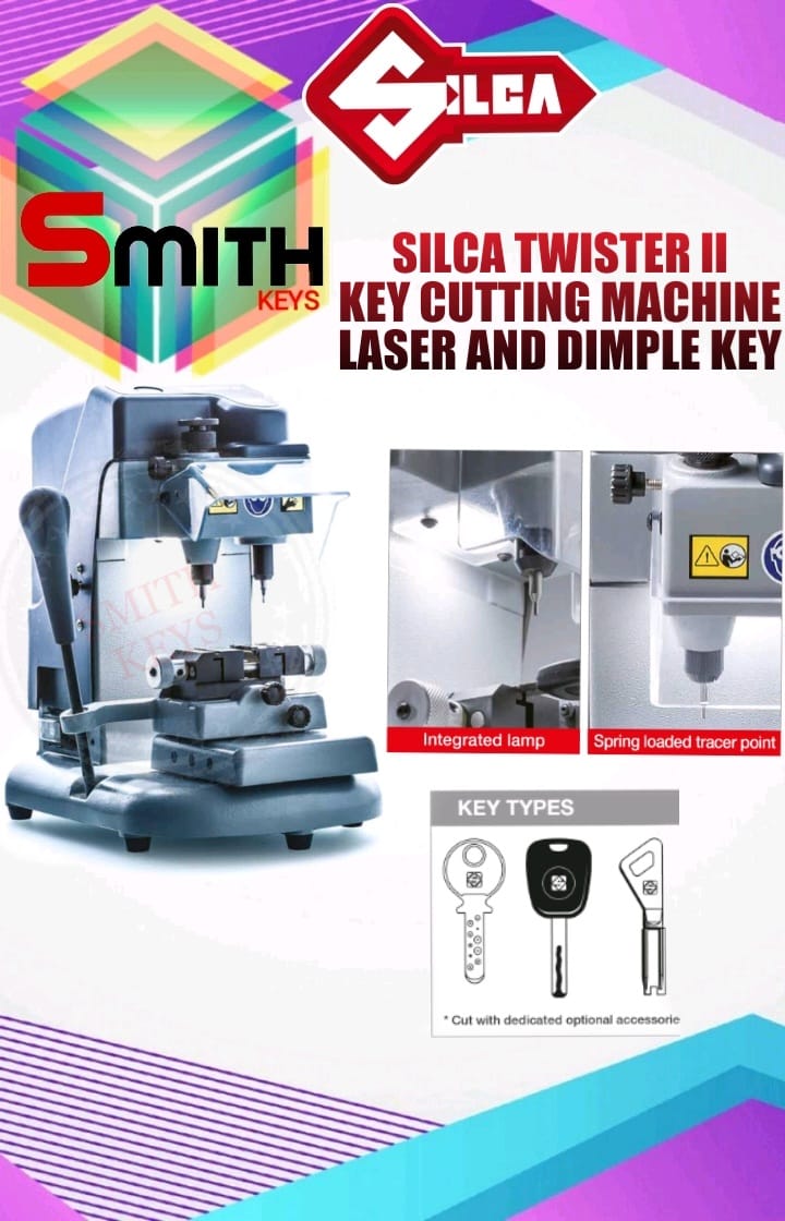 ULTRA AND LASER KEY CUTTING MACHINE